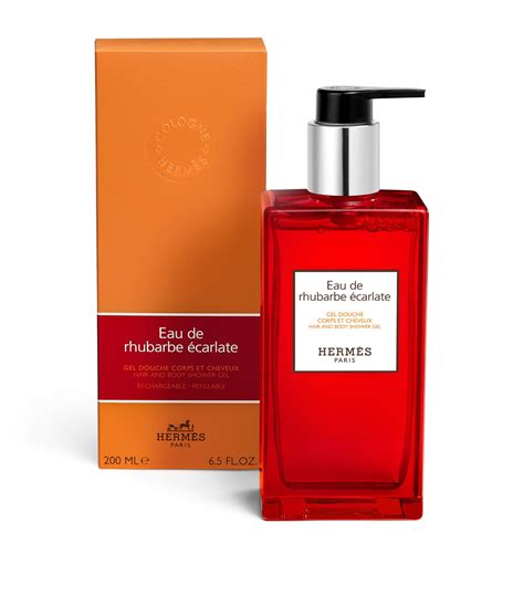 Eau de rhubarbe ecarlate Hair and body shower gel .